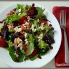 Spinach Salad with Apples, Feta and Bacon
