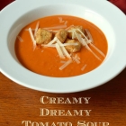 Creamy Dreamy Tomato Basil Soup