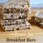 No Bake Almond Joy Breakfast Bars