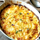 Roasted Garlic & Caramelized Onion Potatoes Gratin Dauphinoise