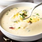 Creamy Potato Soup (without bacon)
