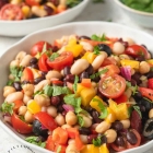 Vibrant Summer Four Bean Salad