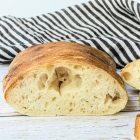 Homemade Italian Ciabatta Bread (with step by step instructions)