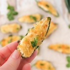 Four Cheese Air Fryer Jalapeno Poppers