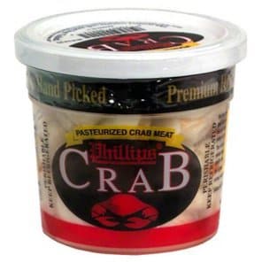 A can of real crab meat
