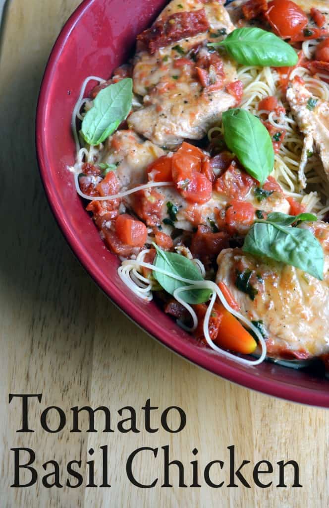 tomato basil chicken