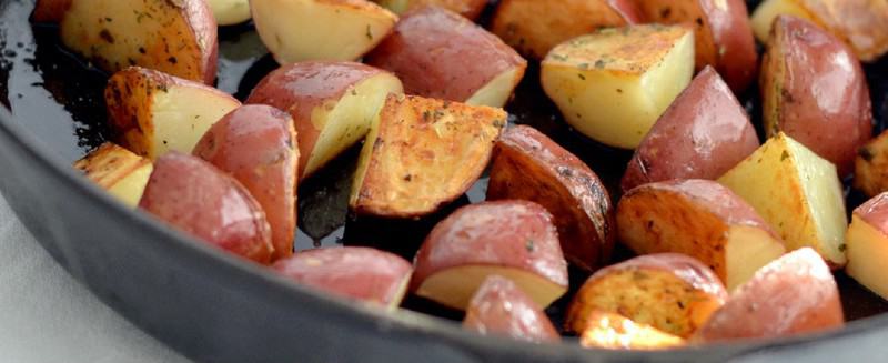 skillet roasted red potatoes 