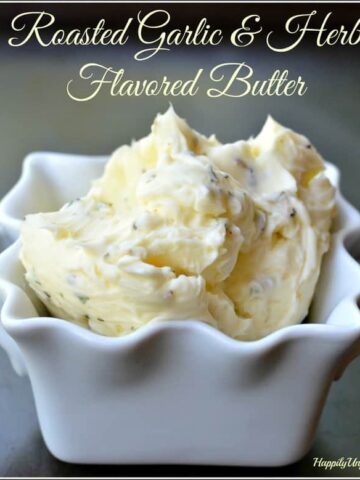 042pic3 360x480 - Roasted Garlic & Herb Flavored Butter