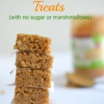 Crispy Rice Treats (Sugar Free, Gluten Free, Marshmallow Free)
