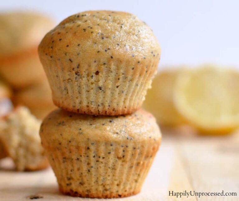 lemon poppy seed muffins