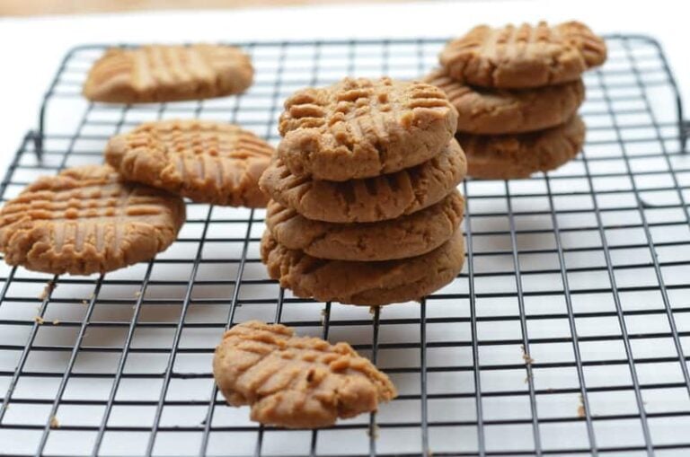 Flourless Peanut Butter Cookies