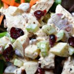 Chicken Salad with Greek Yogurt, Apples and Pecans