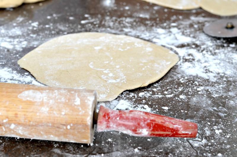 naan bread rolling 1024x678 - Easy Homemade Naan Bread (That YOU can make!)