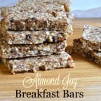 No Bake Almond Joy Breakfast Bars