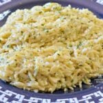 Creamy Garlic Parmesan Orzo