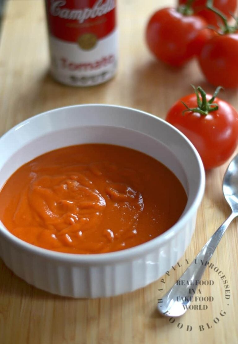 homemade condensed cream tomato soup