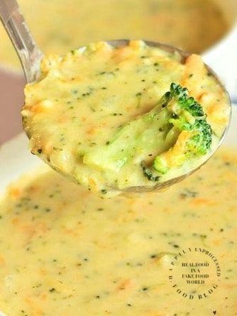 broccoli cheese souppic - Broccoli & Cheddar Cheese Soup (Keto Friendly)