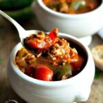 Unstuffed Stuffed Pepper Soup