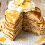 4 Ingredient Fluffy Banana Pancakes