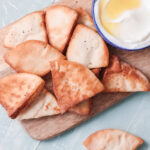 air fryer pita chips made with very little oil and salt for a healthy snack 150x150 - Air Fryer Cheeseburgers