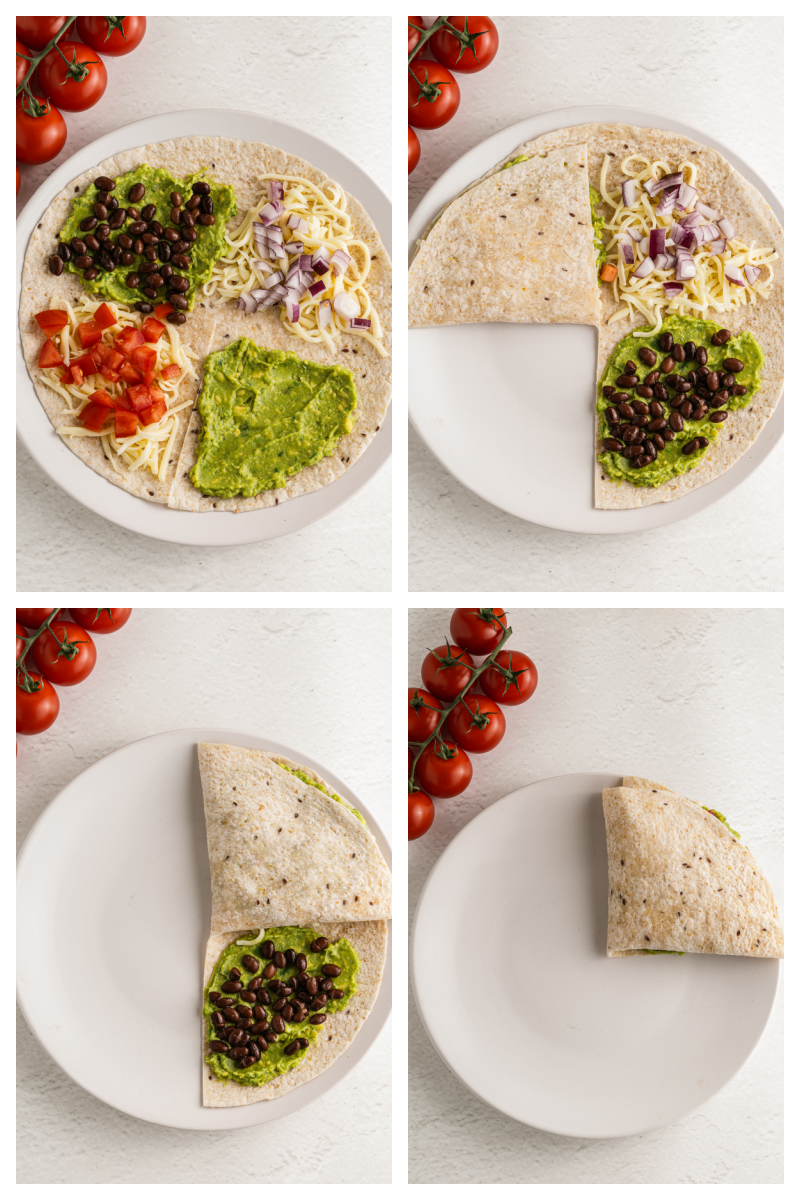 How to make Tik Tok Guacamole Quesadillas step by step with homemade guacamole