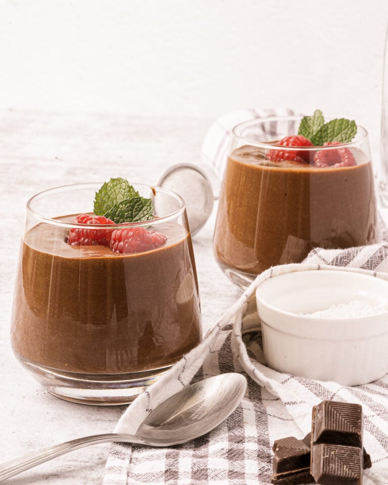 Healthy Banana Chocolate Mousse (Gluten/Dairy Free)