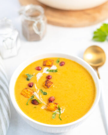 butternut squash and pear soup