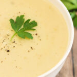 Healthy Potato Leek Soup warms the soul 150x150 - Vegan Mushroom & Coconut Quinoa Soup