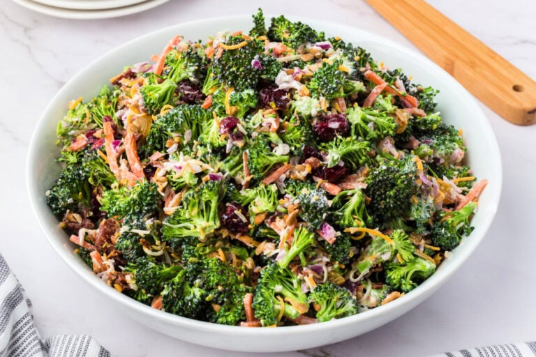 healthy broccoli salad
