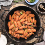 butter and honey roasted carrots