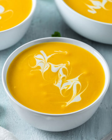 Thai Butternut Squash Soup is healthy, nutritious and comforting
