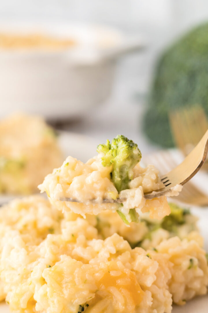 Cheesy Broccoli and Rice Casserole | Happily Unprocessed