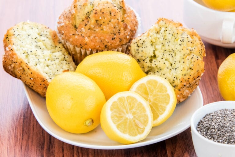 Lemon Poppy Muffins