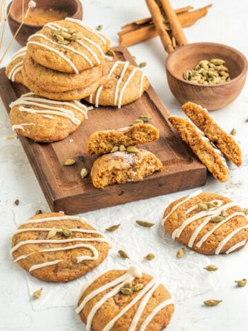 Chai Tea Cookies with Sugar Glaze