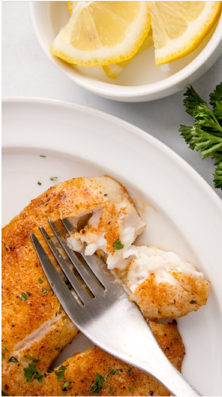 Mild Fish Quick and Flavorful Pan-Seared White Fish | Happily Unprocessed