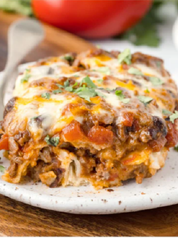 beefy enchilada casserole