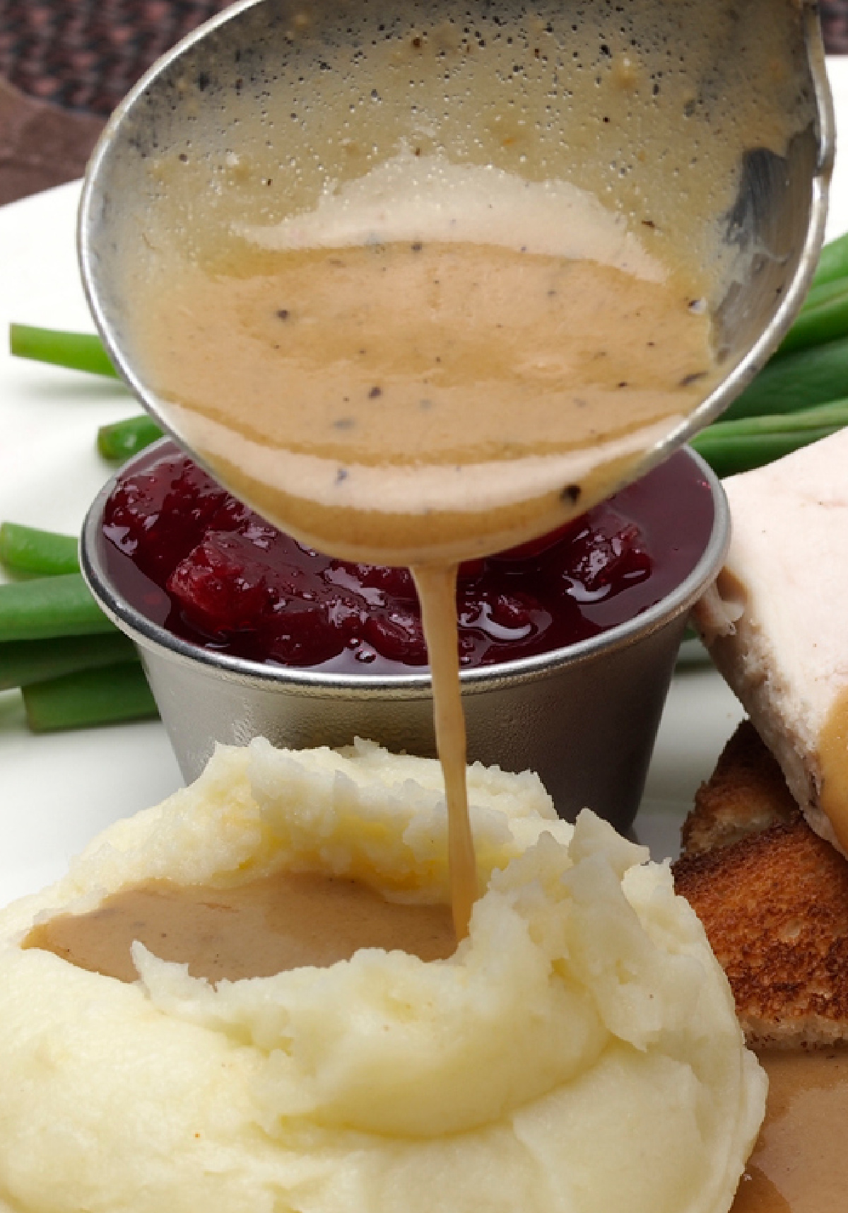 Classic roasted turkey gravy for Thanksgiving