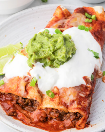ground beef enchiladas