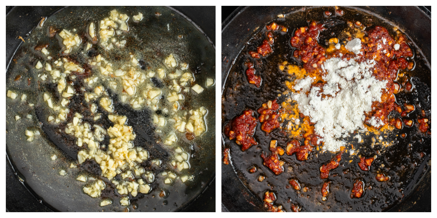 making a roux for marry me chicken